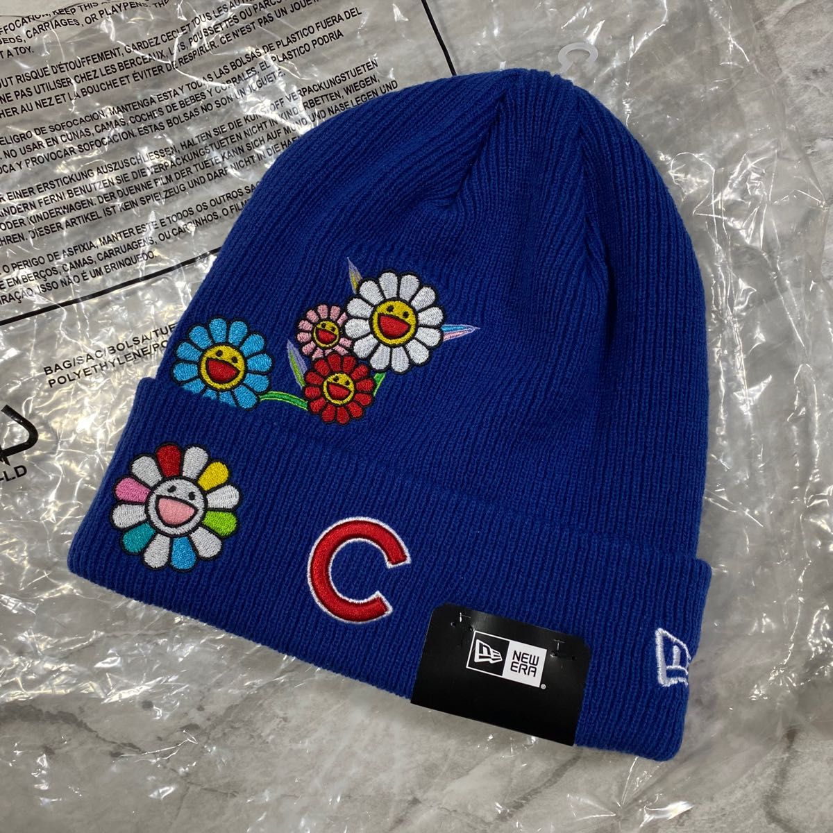 村上隆 MLB Tokyo Series newera beanie cubs ニット帽 ニット 村上隆 MLB Tokyo Series newera beanie cubs ニット帽 ニット