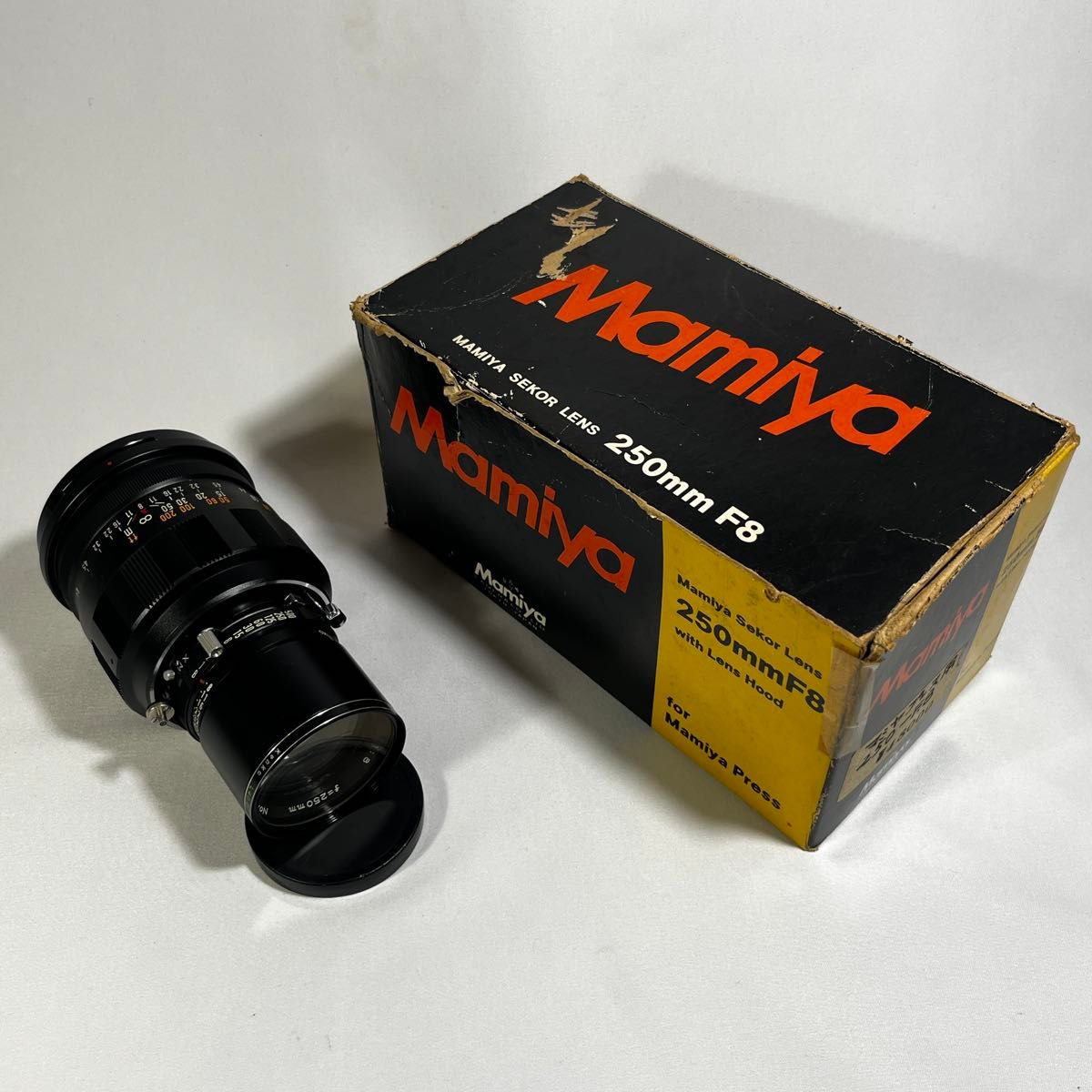 マミヤプレス レンズ Mamiya Sekor Lens 250mm F8 for Mamiya マミヤプレス レンズ Mamiya Sekor Lens 250mm F8 for Mamiya