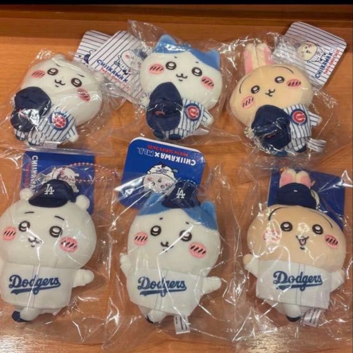 ちいかわ MLB TOKYO SERIES 2025 マスコット6点 ちいかわ MLB TOKYO SERIES 2025 マスコット6点 ぬいぐるみ