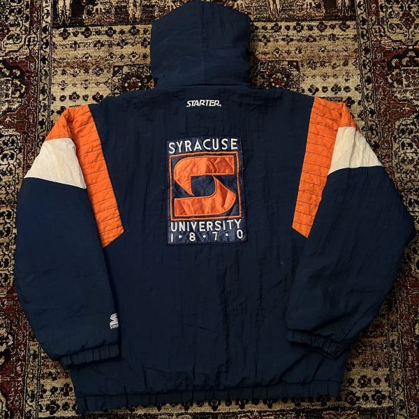 90s STARTER SYRACUSE スターター アノラックパーカー L 90s STARTER SYRACUSE スターター アノラックパーカー L