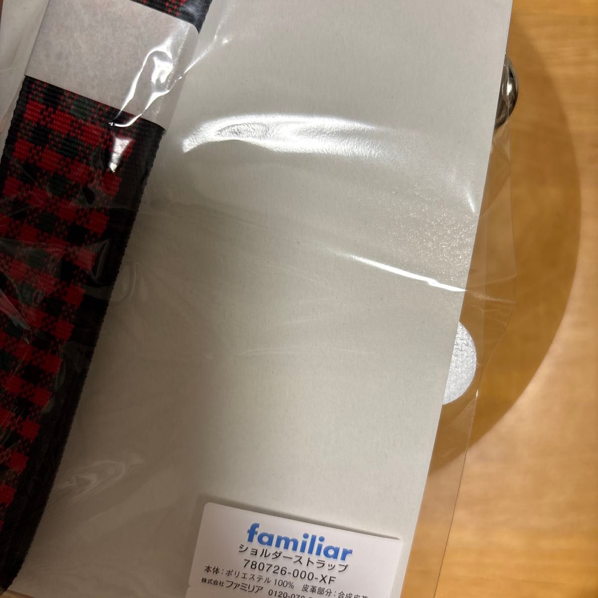 familiar ファミリア ショルダー ストラップ スマホ 新品赤系 familiar ファミリア ショルダー ストラップ スマホ 新品赤系