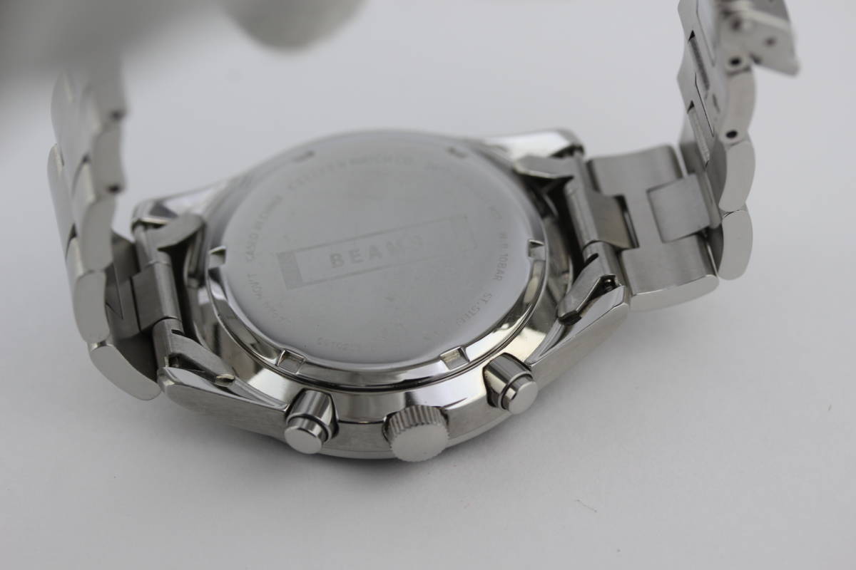 CITIZEN シチズン BEAMS ビームス メンズ腕時計 クロノグラフ 良品_画像6