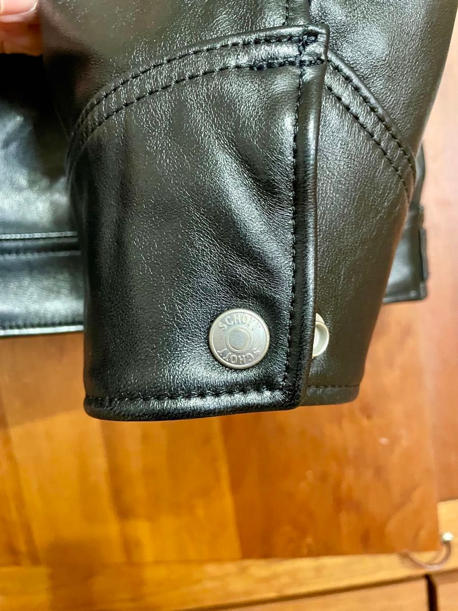 Schott ショット　LEATHER TRACKER JACKET レザー　トラッカージャケット　XL 極美品