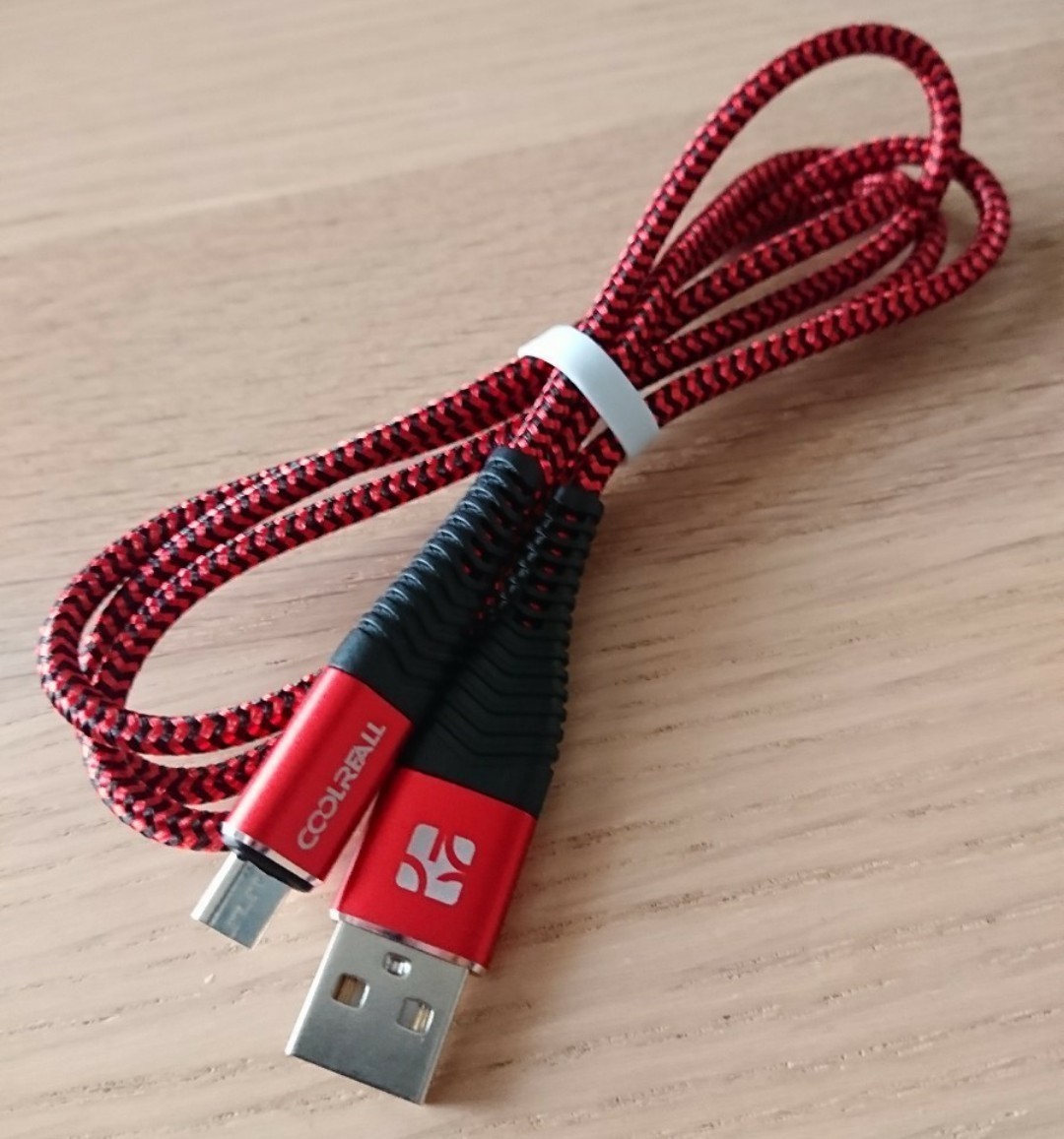 《1m2mの2本組》急速充電 2.4A対応 micro USB ケーブル 高耐久