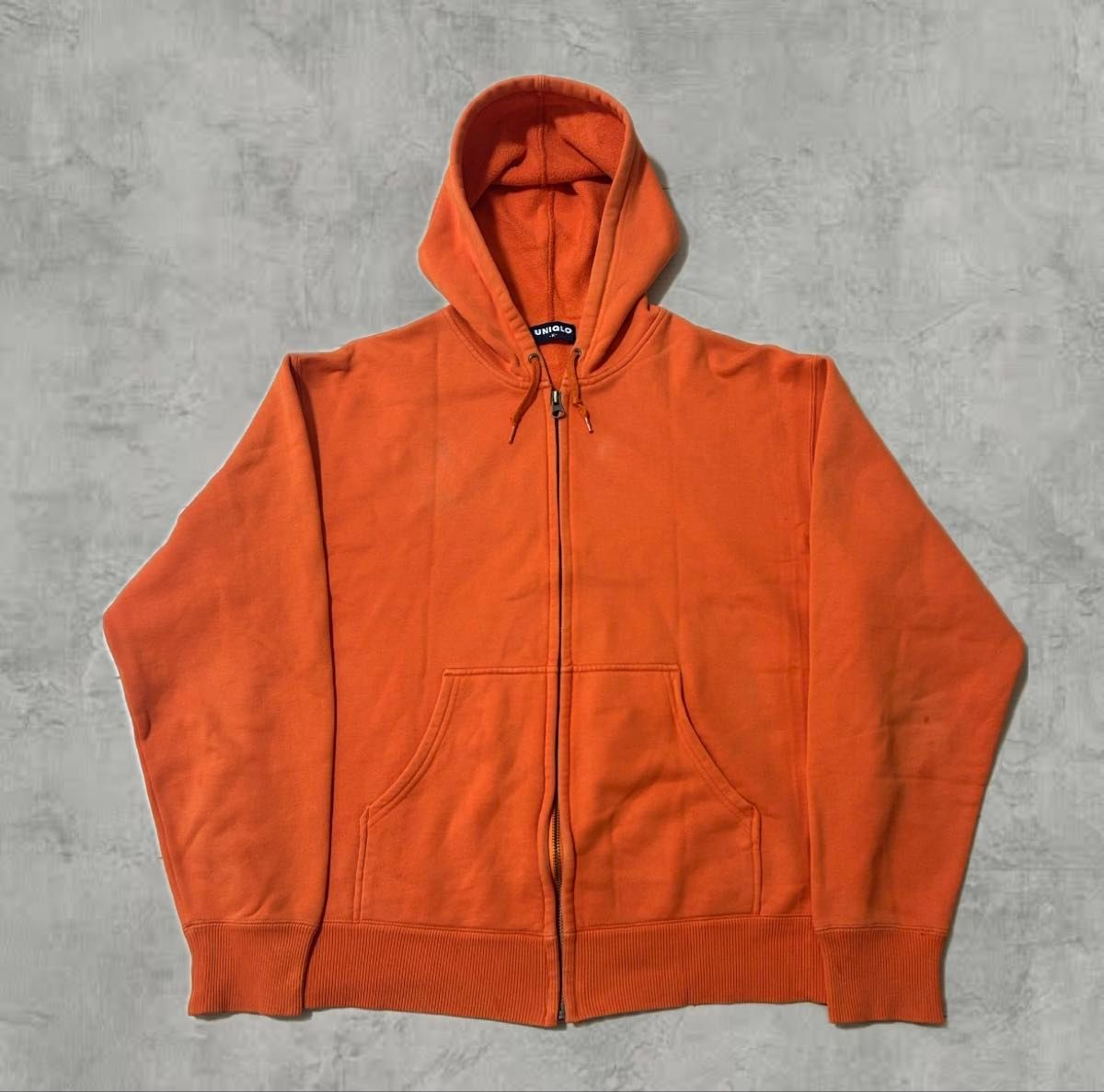 HYSTERICS ヴィンテージ加工 オレンジパーカー 90s HYSTERICS ヴィンテージ加工 オレンジパーカー 90s