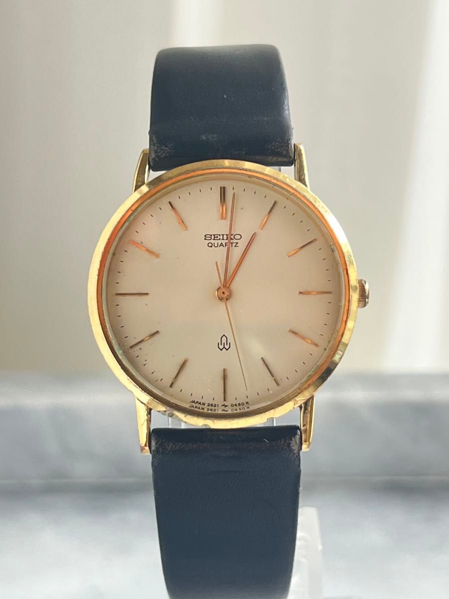 電池交換済み】SEIKO セイコー クォーツ アンティーク メンズ 電池交換済み】SEIKO セイコー クォーツ アンティーク メンズ