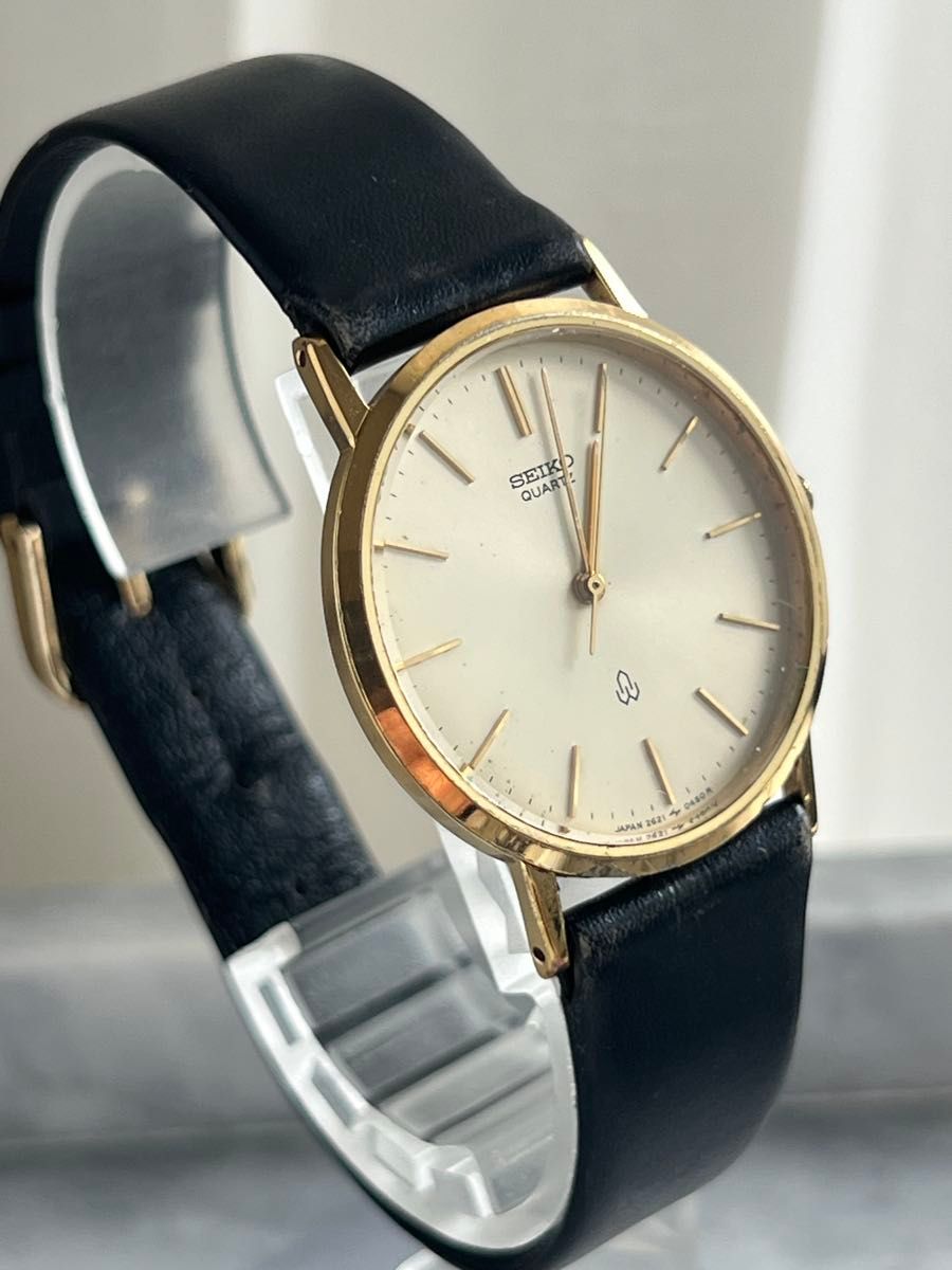 電池交換済み】SEIKO セイコー クォーツ アンティーク メンズ 電池交換済み】SEIKO セイコー クォーツ アンティーク メンズ