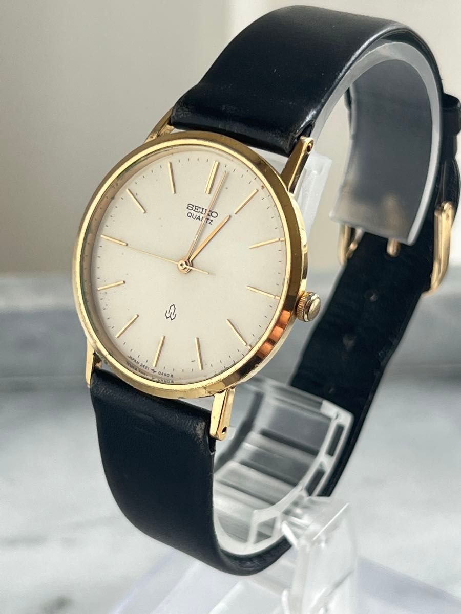 電池交換済み】SEIKO セイコー クォーツ アンティーク メンズ 電池交換済み】SEIKO セイコー クォーツ アンティーク メンズ