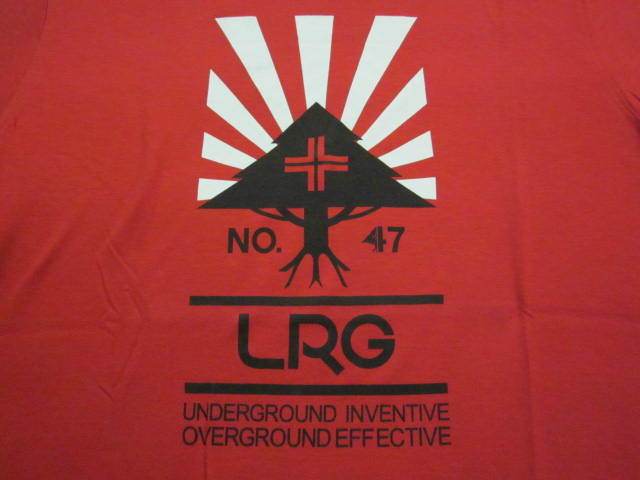 * new goods *LRGe lure ruji- T-shirt [L] red 