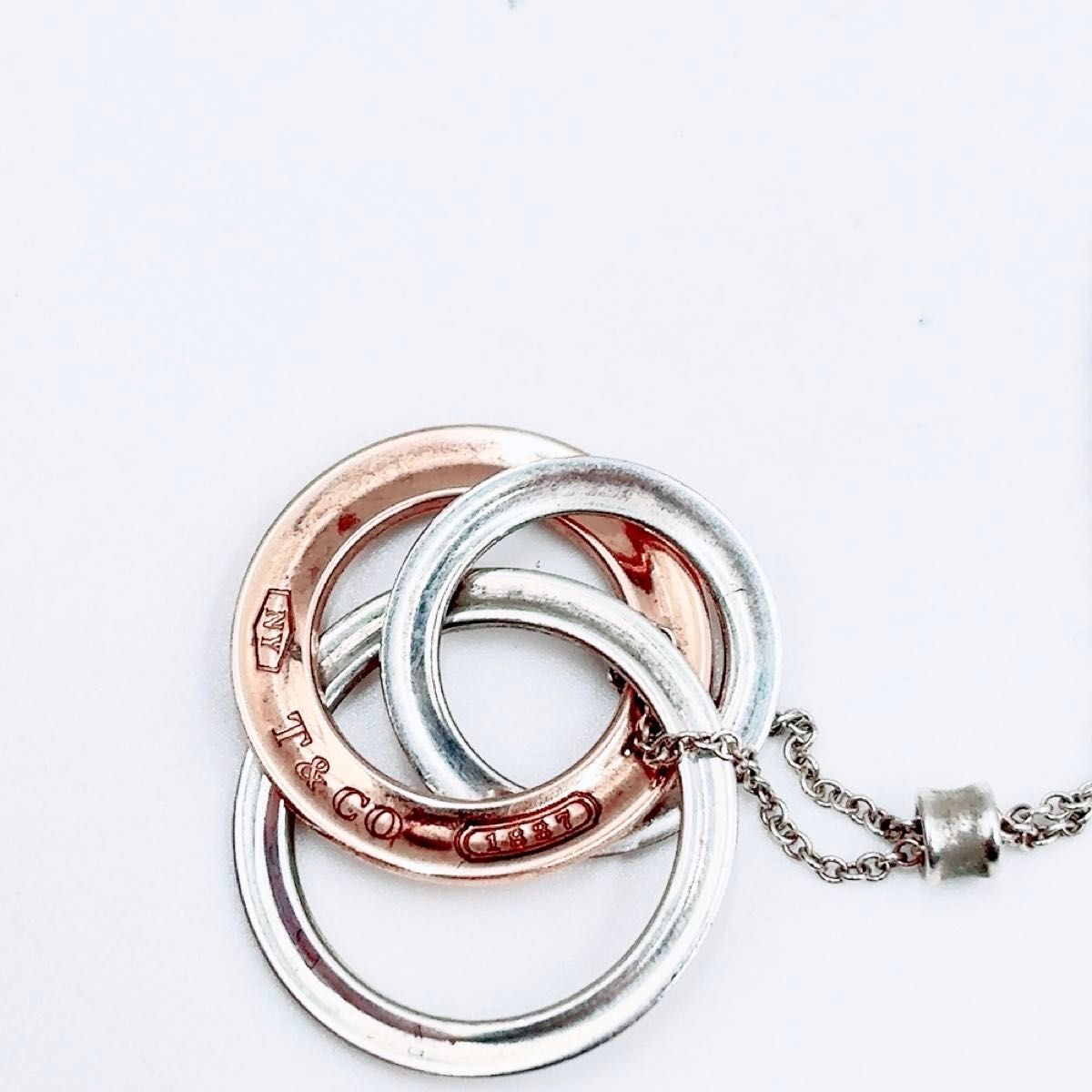 Tiffany&Co ティファニー インターロッキング ネックレス ルベド Tiffany&Co ティファニー インターロッキング ネックレス ルベド