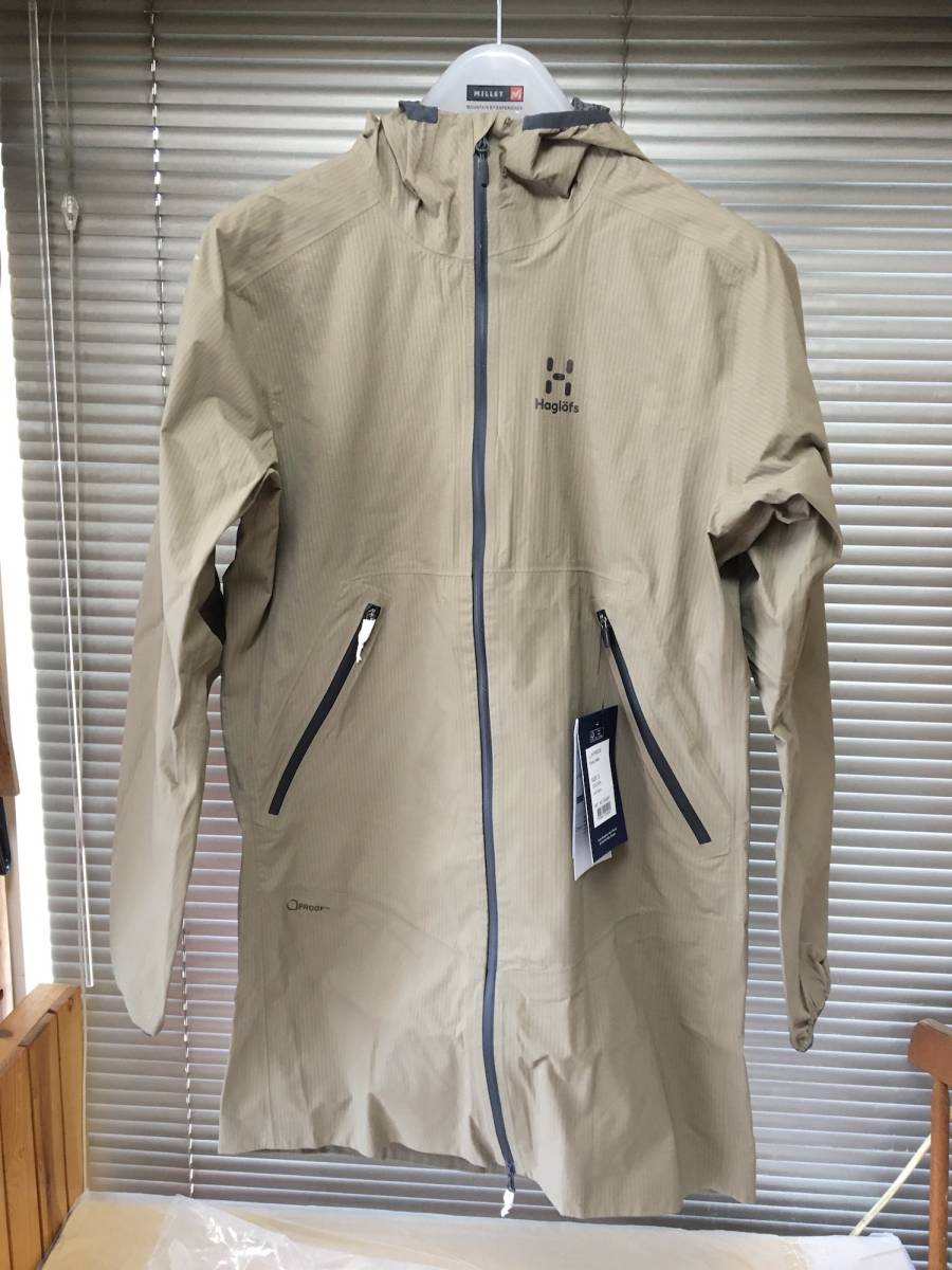 早い者勝ち！HAGLOFS ホグロフス L.I.M PROOF PARKA MEN ジャケット コート　新品　S（EURO）サイズ 送料無料！