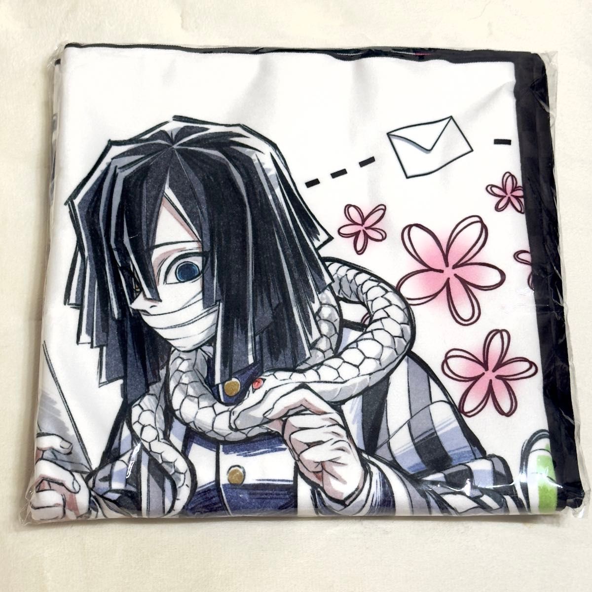 鬼滅の刃 柱展 柱描き下ろしイラスト 大判タオル 伊黒小芭内・甘露寺蜜璃 鬼滅の刃 柱展 大判タオル 甘露寺蜜璃 伊黒小芭内|Yahoo!フリマ