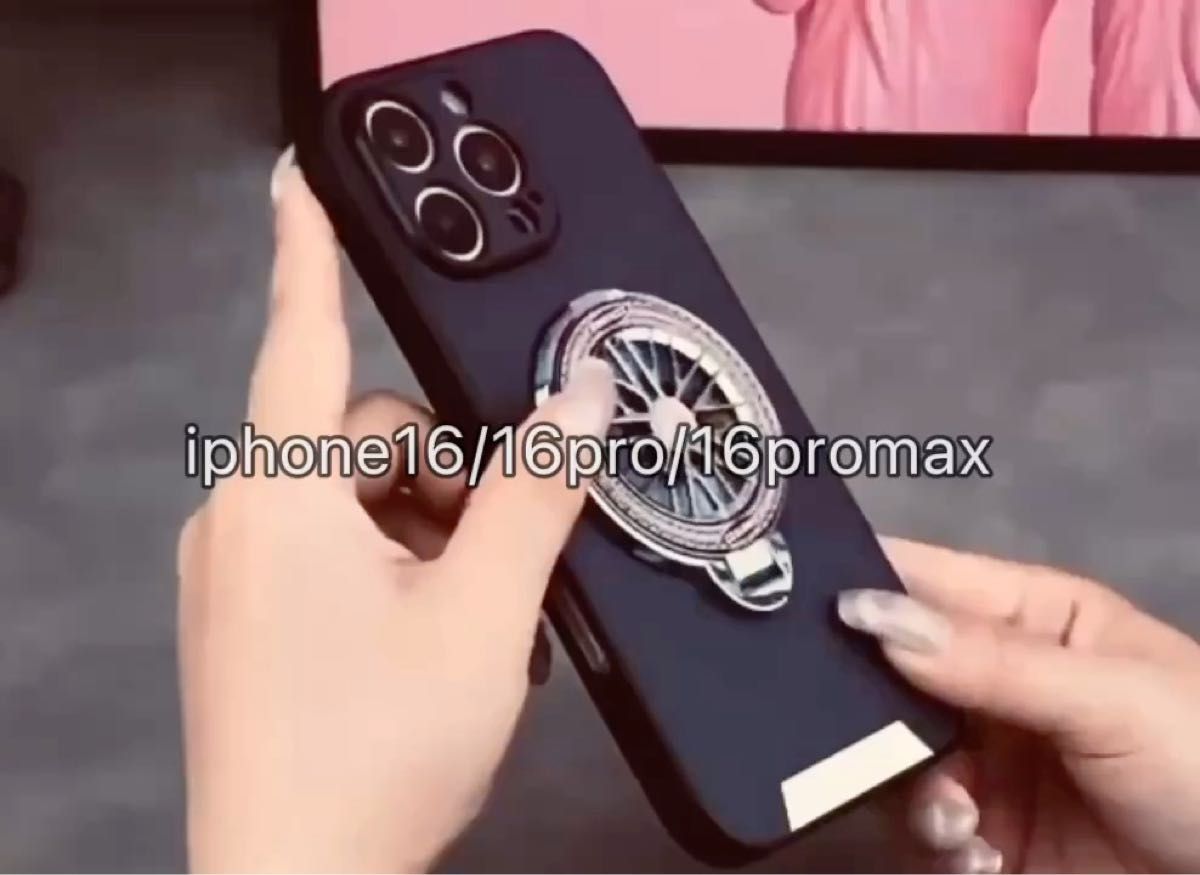 iPhone16 iPhone16pro iPhone16promax ケース マグセーフ カメラ保護 指輪 スタンド レザー製