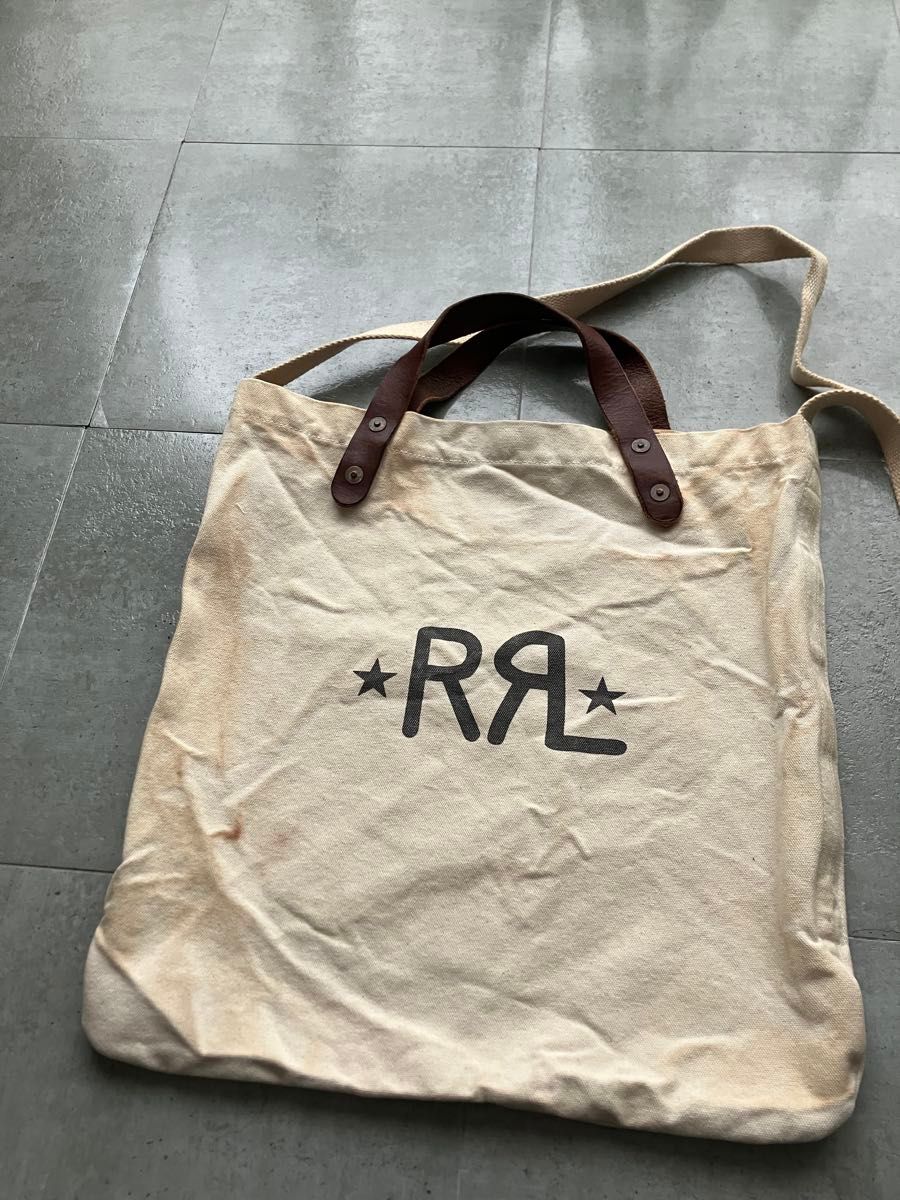 RRL ダブルアールエル ラルフローレン レザーハンドル 2WAY RRL ダブルアールエル ラルフローレン レザーハンドル 2WAY