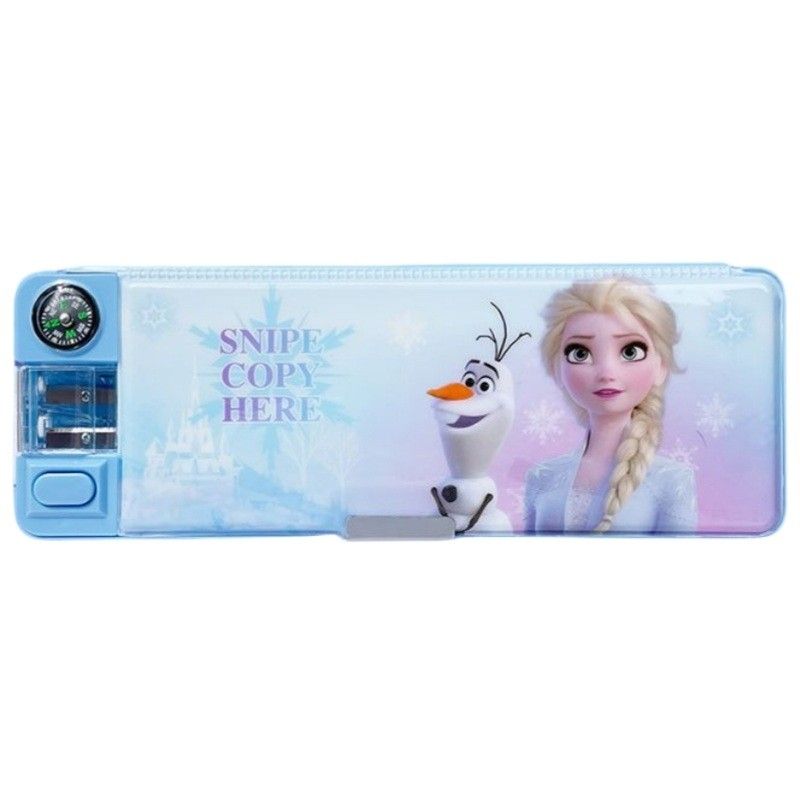 筆箱 アナ ペンケース 雪の女王 エルサ 文房具 ふでばこ 両面開 キッズ