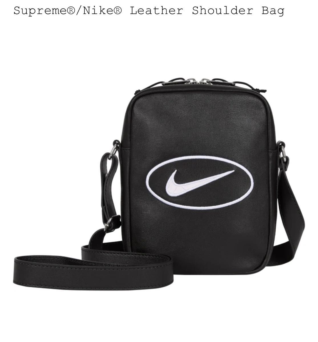 Supreme/NikeLeather Shoulder Bag シュプリーム/ナイキ レザー Supreme/NikeLeather Shoulder Bag シュプリーム/ナイキ レザー