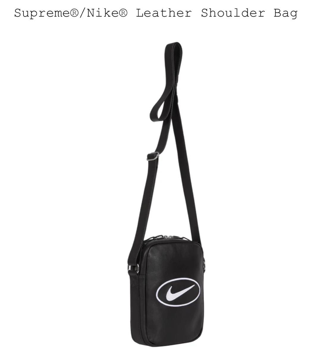 Supreme/NikeLeather Shoulder Bag シュプリーム/ナイキ レザー Supreme/NikeLeather Shoulder Bag シュプリーム/ナイキ レザー
