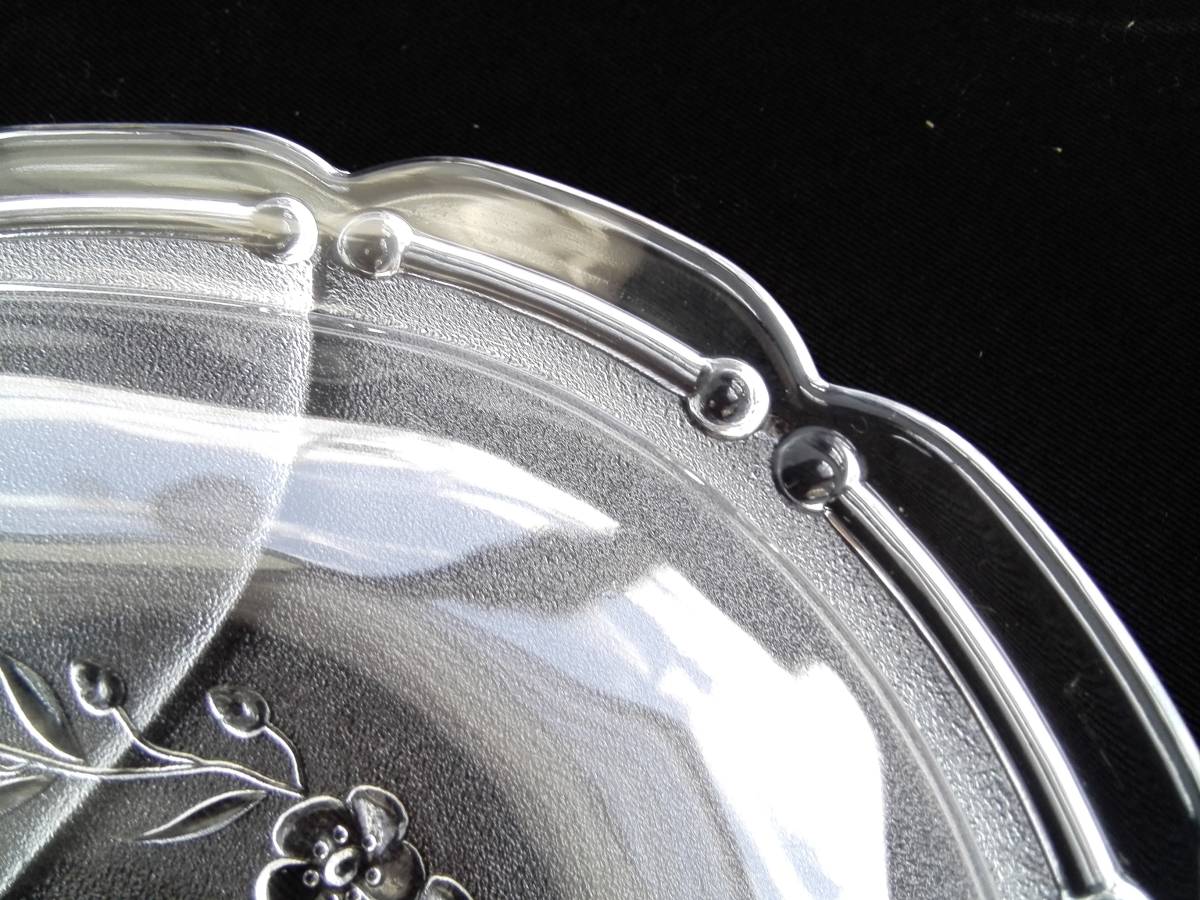 アデリアグラス　　石塚硝子　ガラス製　クックトレー　　楕円形皿　５客　未使用_画像7