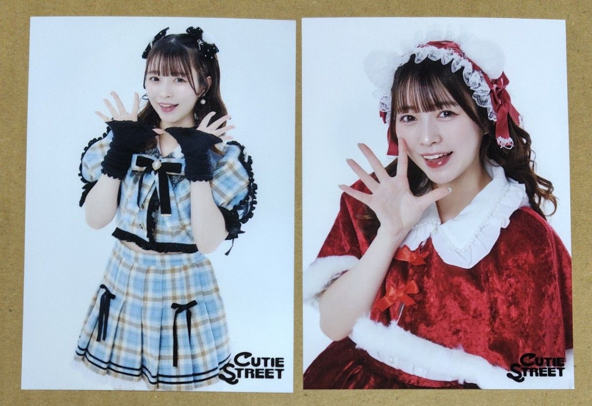 CUTIE STREET きゅーすと 梅田みゆ 生写真 (チェック柄 CUTIE STREET きゅーすと 梅田みゆ 生写真 (チェック柄