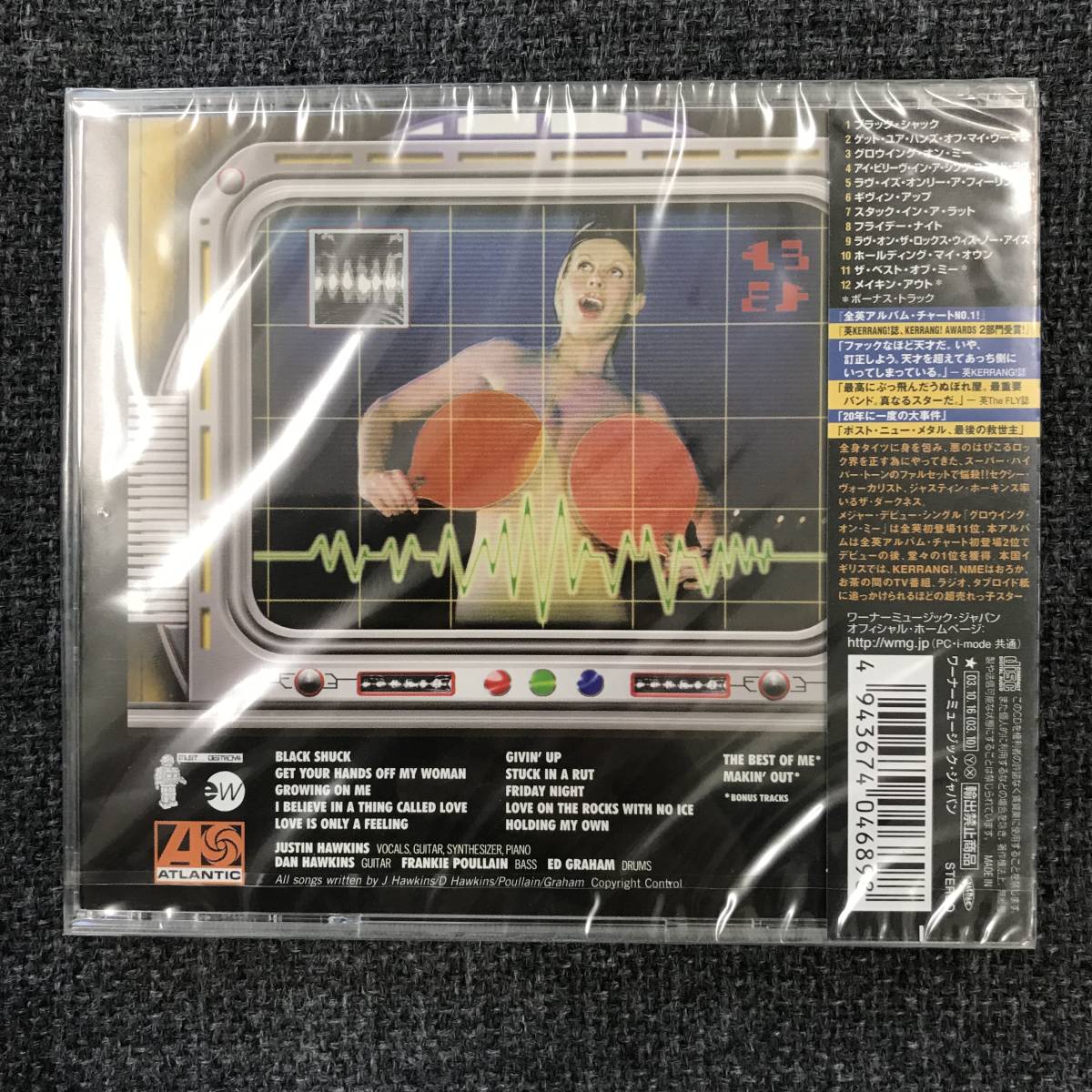 新品未開封CD☆ザ・ダークネス パーミッション・トゥ・ランド..(2003/10/16)/＜WPCR11715＞: