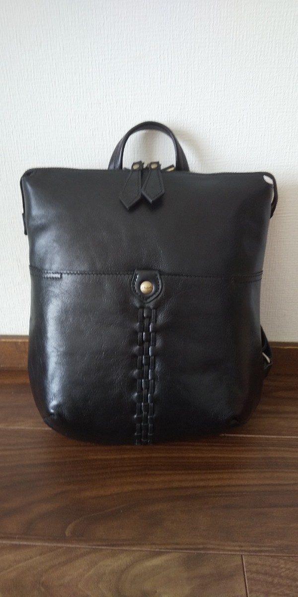 タグ付き新品未使用品 Dakota ダコタ 黒 本革 リュック バッグ|Yahoo