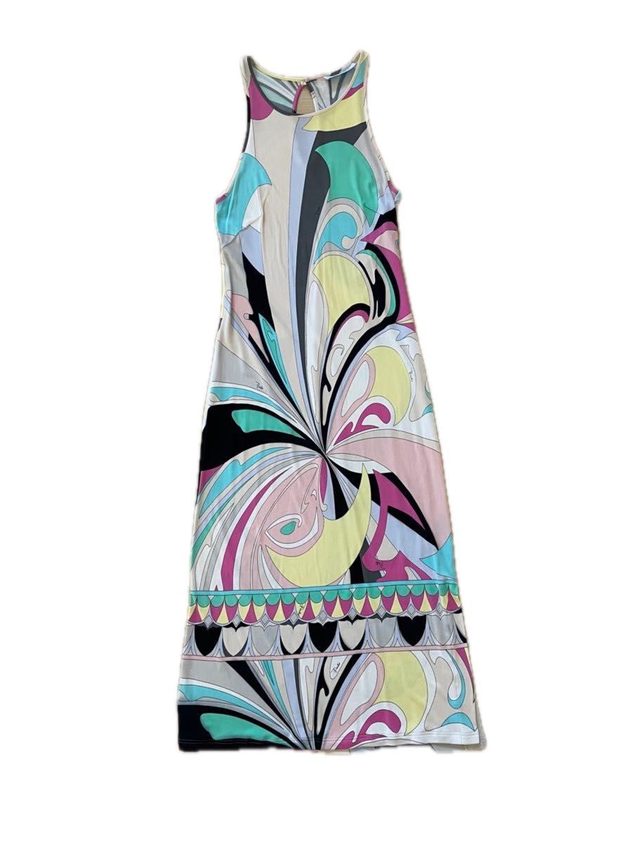 EMILIO PUCCI エミリオプッチ ワンピース ノースリーブ 34 EMILIO PUCCI エミリオプッチ ワンピース ノースリーブ 34