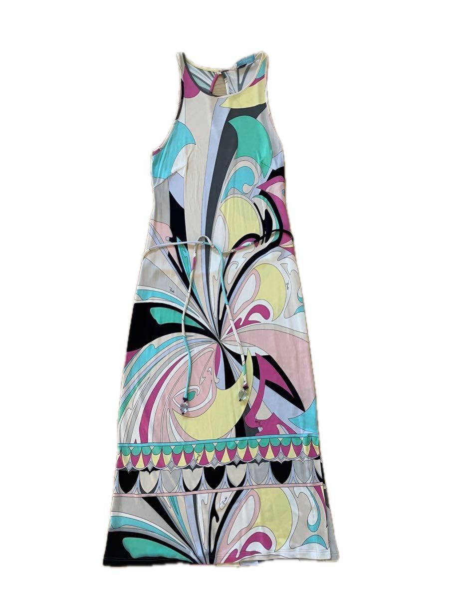 EMILIO PUCCI エミリオプッチ ワンピース ノースリーブ 34 EMILIO PUCCI エミリオプッチ ワンピース ノースリーブ 34
