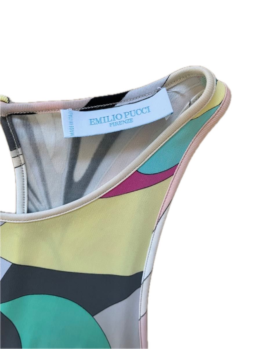 EMILIO PUCCI エミリオプッチ ワンピース ノースリーブ 34 EMILIO PUCCI エミリオプッチ ワンピース ノースリーブ 34