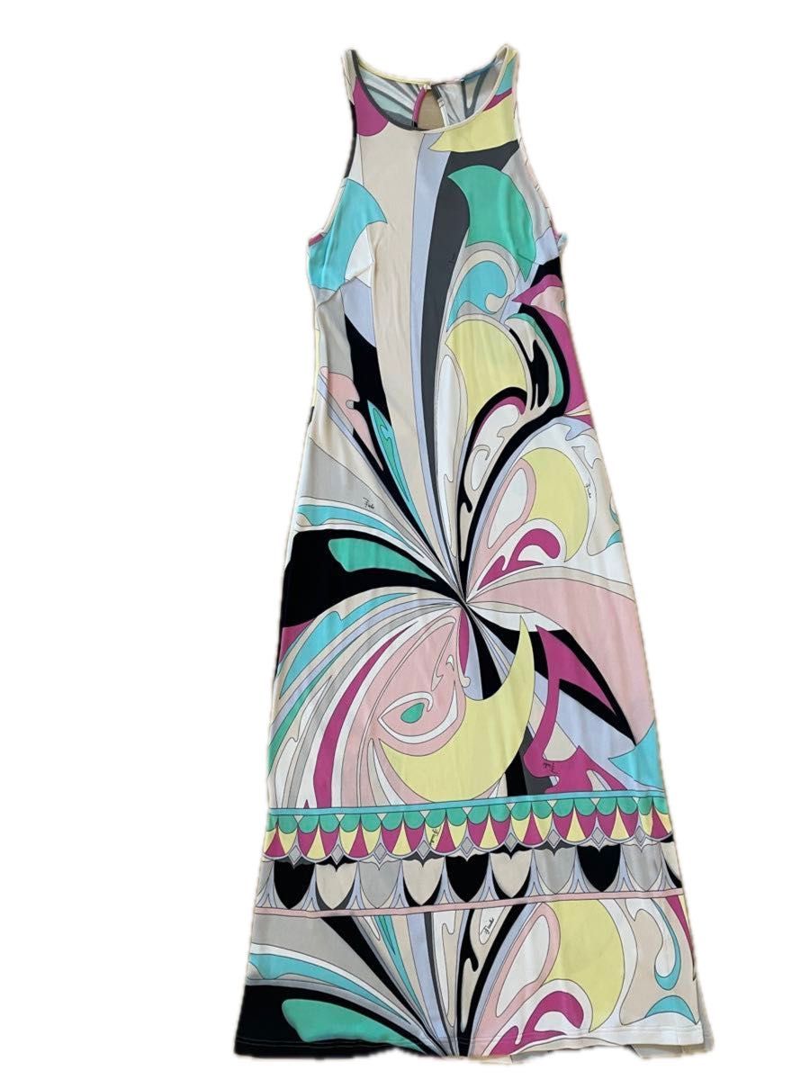 EMILIO PUCCI エミリオプッチ ワンピース ノースリーブ 34 EMILIO PUCCI エミリオプッチ ワンピース ノースリーブ 34