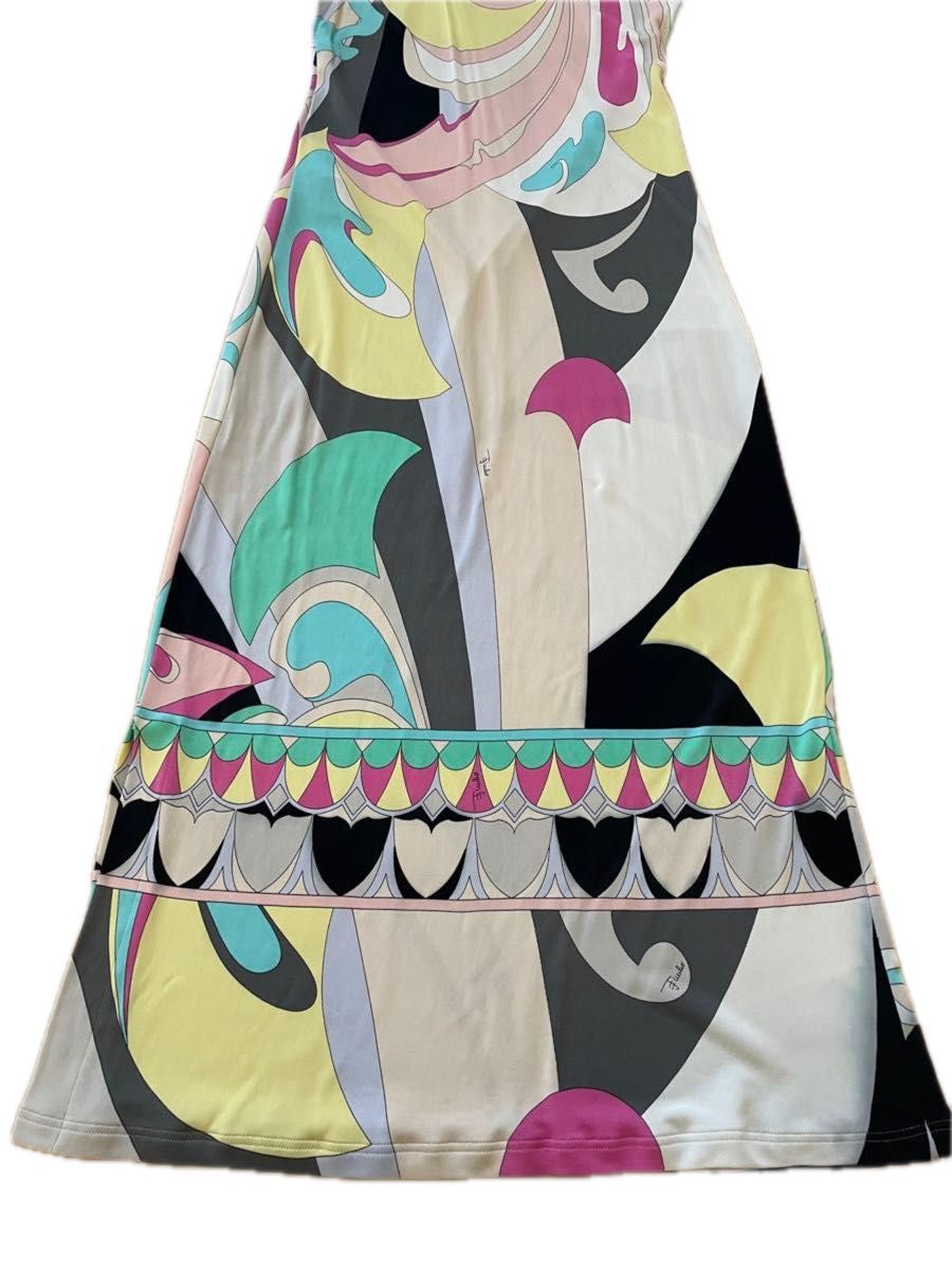 EMILIO PUCCI エミリオプッチ ワンピース ノースリーブ 34 EMILIO PUCCI エミリオプッチ ワンピース ノースリーブ 34