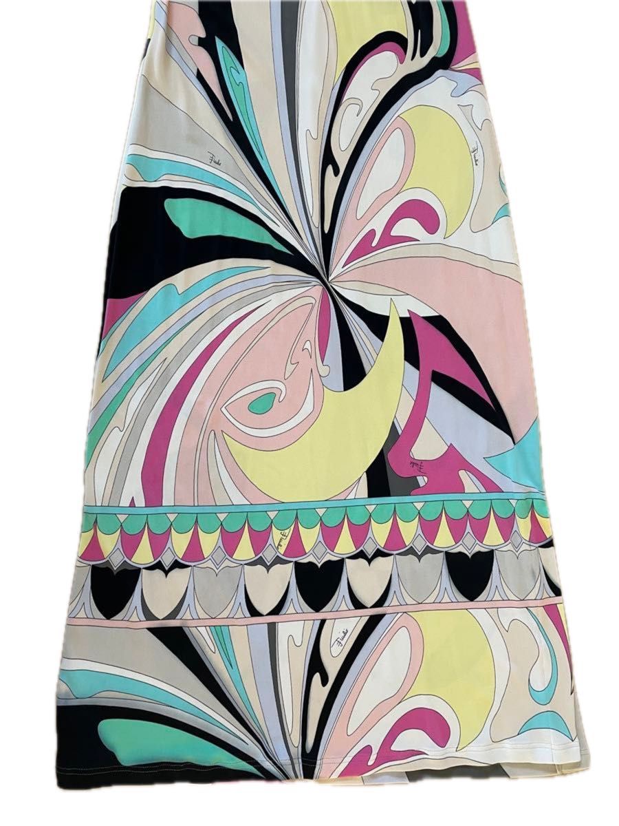 EMILIO PUCCI エミリオプッチ ワンピース ノースリーブ 34 EMILIO PUCCI エミリオプッチ ワンピース ノースリーブ 34