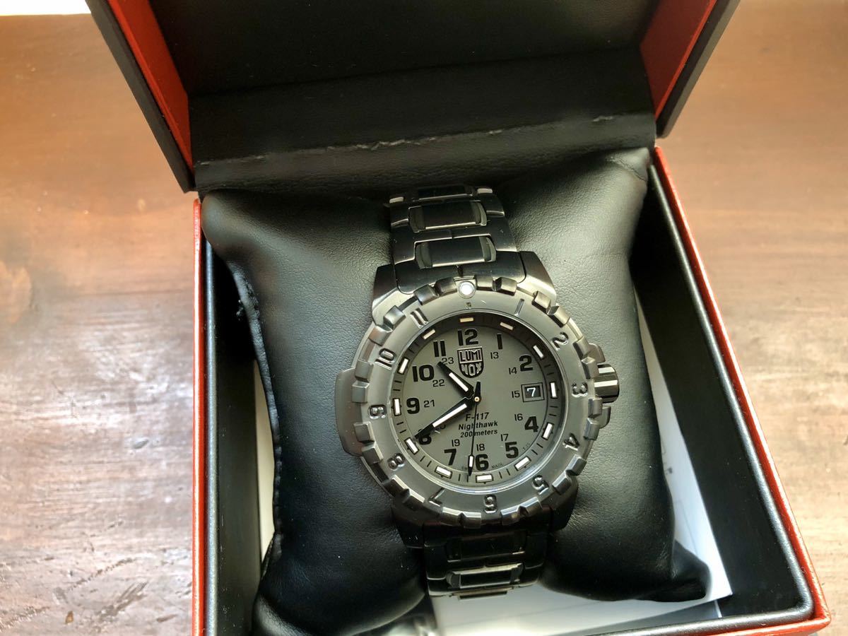 2022年新作 6402 ナイトホーク F-117 ルミノックス LUMINOX 未使用