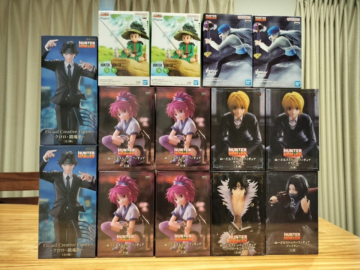 ハンターハンター・HUNTERXHUNTERのフィギュアまとめ売り(14体 ハンターハンター・HUNTERXHUNTERのフィギュアまとめ売り(14体