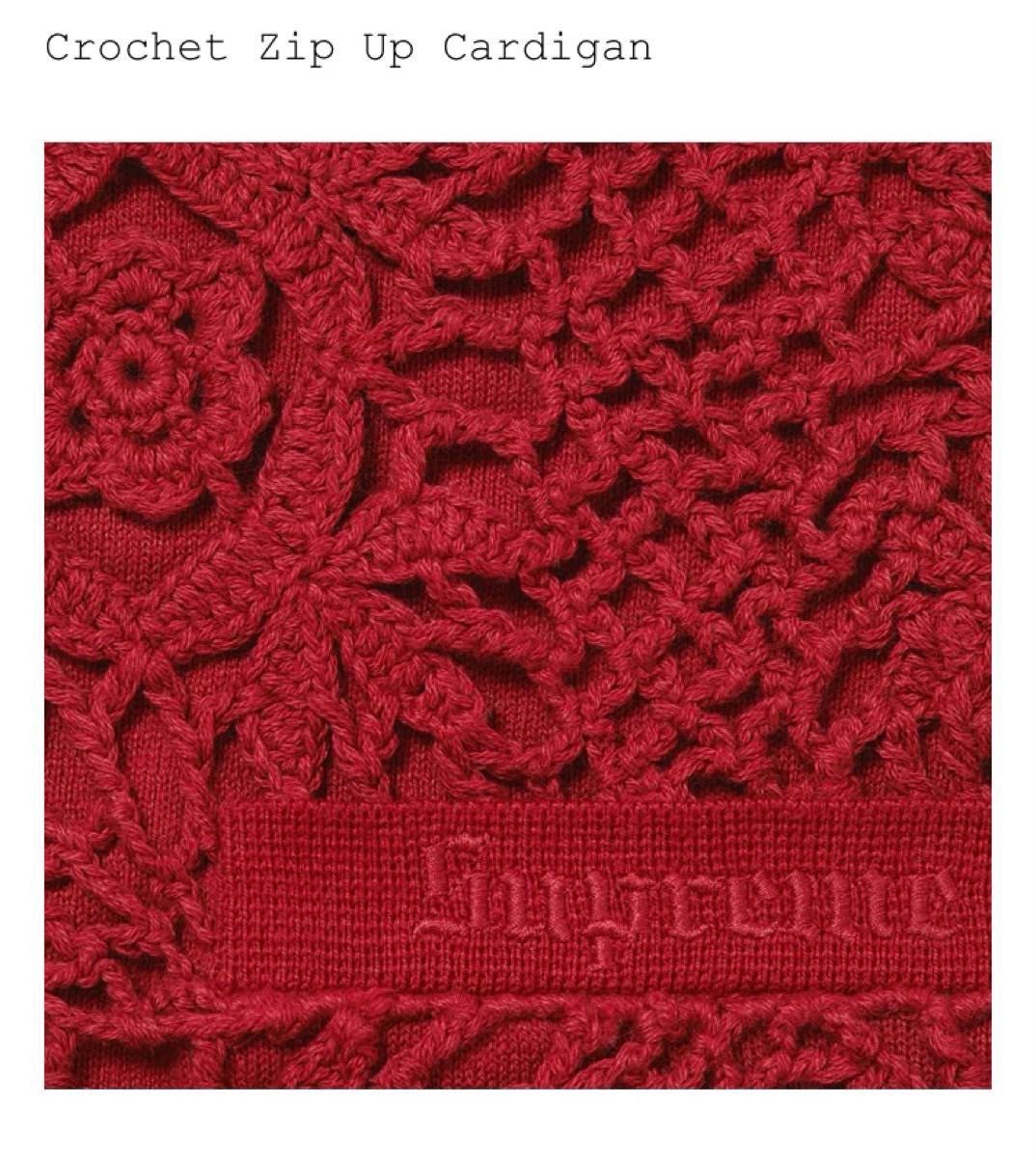 supreme Crochet Zip Up Cardigan L シュプリーム クロシェ supreme Crochet Zip Up Cardigan L シュプリーム クロシェ