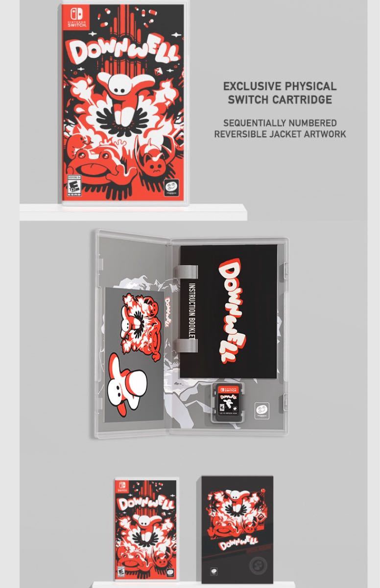 【日本未発売パッケージ版】Downwell(ダウンウェル switch