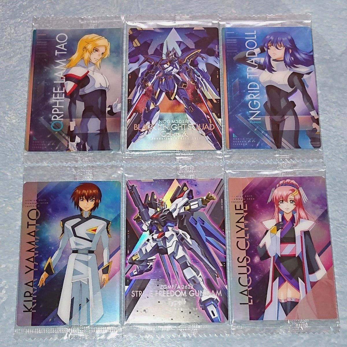 ガンダムSEED FREEDOM ウエハース カルラ オルフェ ガンダムSEED FREEDOM ウエハース カルラ オルフェ