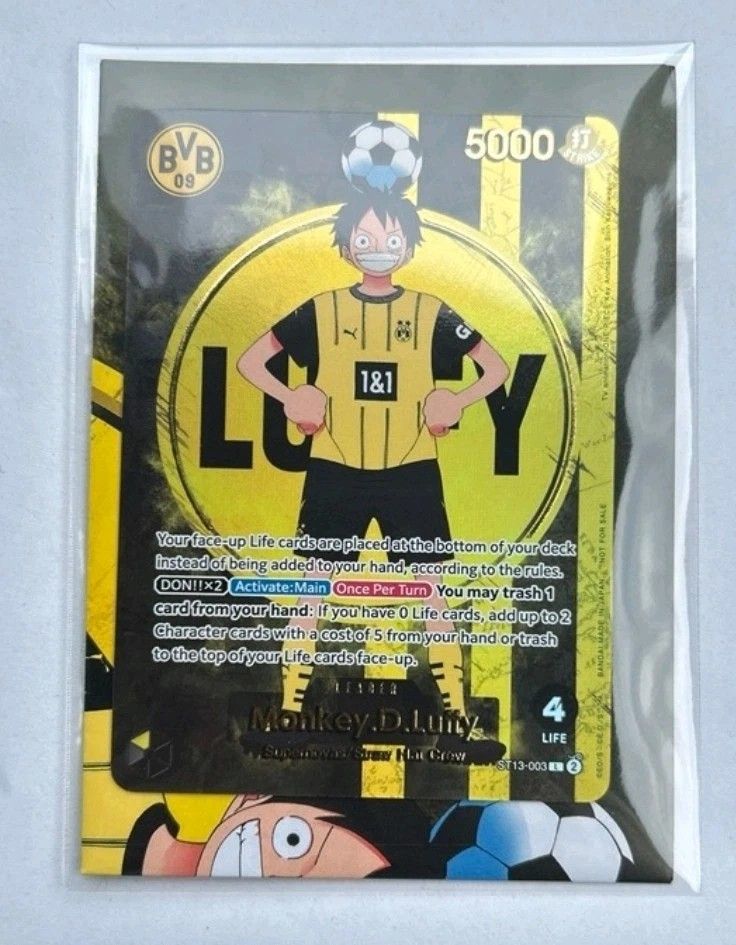 新品未開封】ドルトムント BVB ルフィ プロモ|Yahoo!フリマ(旧 新品未開封】ドルトムント BVB ルフィ プロモ|Yahoo!フリマ(旧