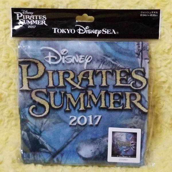  Disney si- Pirates summer 2017woshu полотенце 
