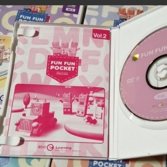 ECC 幼児英語DVD FUN FUN POCKETファンファンポケット全12巻(8 ECC 幼児英語DVD FUN FUN POCKETファンファンポケット全12巻(8