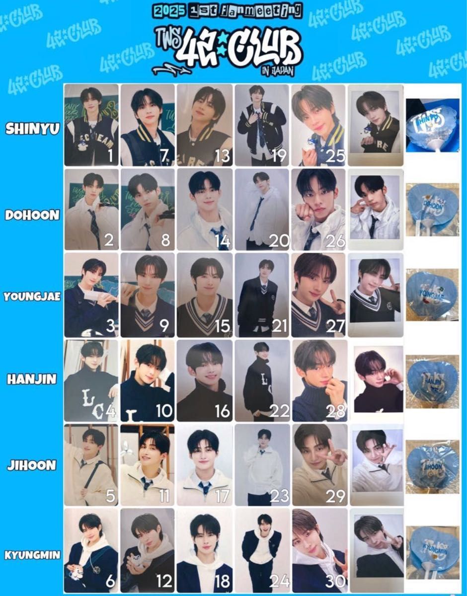 42 CLUB IN JAPAN PHOTO CARD ファンミーティング ペンミ トレカ 42 CLUB IN JAPAN PHOTO CARD ファンミーティング ペンミ トレカ