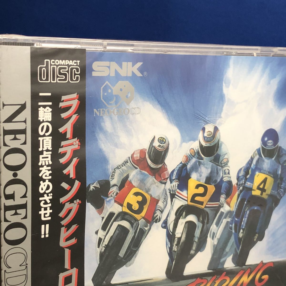 新品】ネオジオCD 「ライディングヒーロー」イタミ有り www