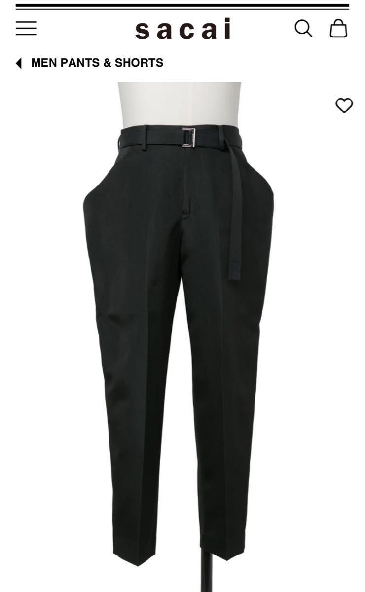 sacai 25ss Double-Faced Silk Cotton Pants 3rd delivery sacai 25ss Double-Faced Silk Cotton Pants 3rd delivery