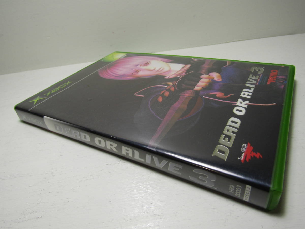 XBOX DEAD OR ALIVE 3 戦うひとへ デッドオアアライブ USED美品 TECMO スマートレター送料１８０円 _画像3