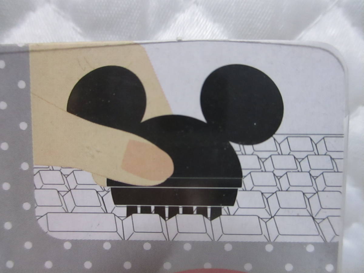 【 ミッキー コンパクト 卓上クリーナー 】 掃除 キーボードの掃除 ブラシ 新品 即決 ミッキーマウス ディズニー_画像2