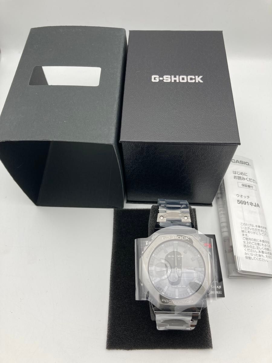 【新品未使用】GM-B2100BD-1AJF G-SHOCK CASIO 腕時計 電波ソーラー ブラック