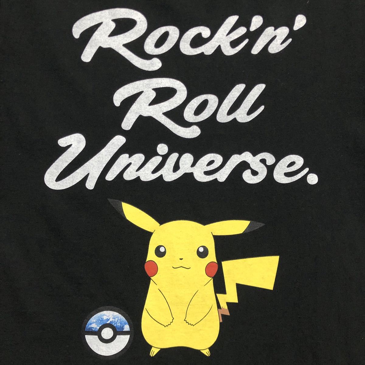 Rockin Star ロッキンスター 半袖tシャツ Rock N Roll Universe Pikachu ピカチュウ モンスターボール ポケモン ブラック M イラスト キャラクター 売買されたオークション情報 Yahooの商品情報をアーカイブ公開 オークファン Aucfan Com