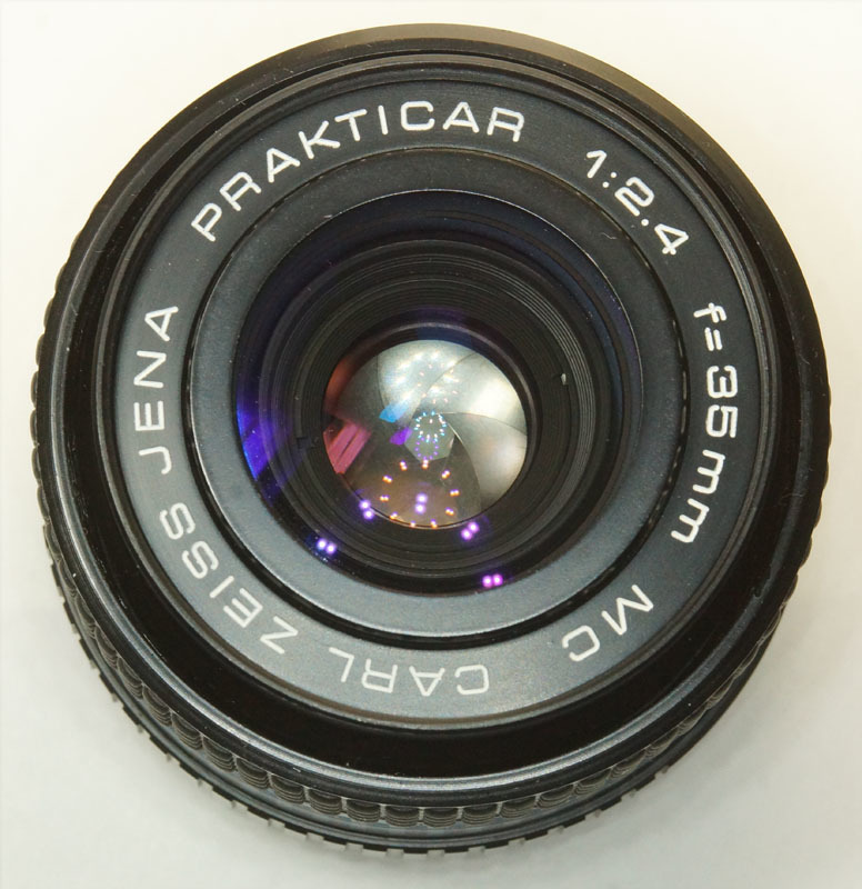 ドイツ製 CARL ZEISS JENA PRAKTICAR 1:2.4 f=35mm MC PB 11N-534 flektogon系_画像4