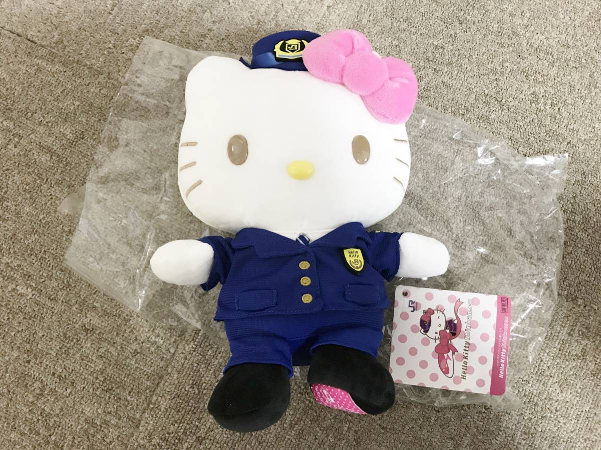  Hello Kitty *Hellp Kitty Shinkansen JR запад Япония мягкая игрушка 