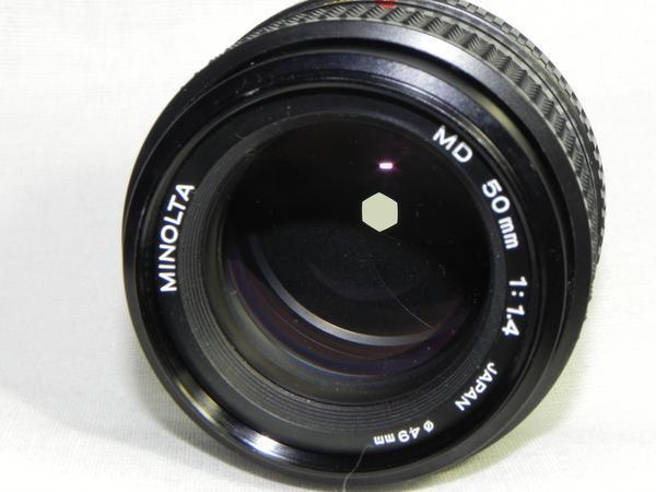 Minolta　MD 50mm/f 1.4 レンズ(ジャンク品)_画像2