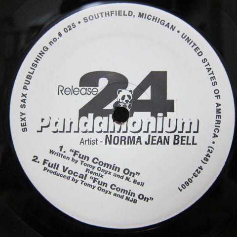 Norma Jean Bell / Fun Comin On *MOODYMANN